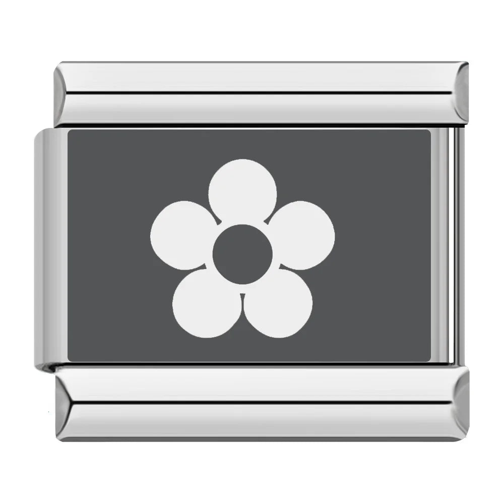 Laser 26 English Letters Charm 028