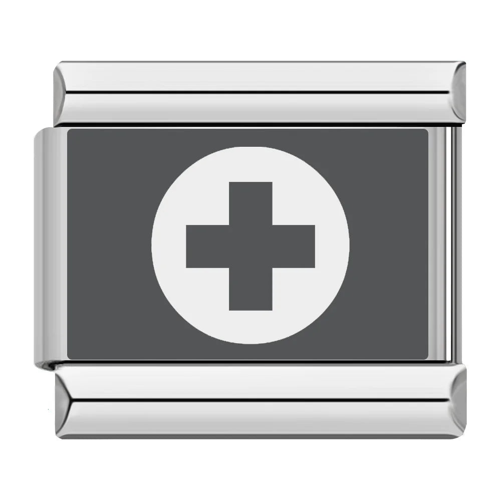 Laser 26 English Letters Charm 028