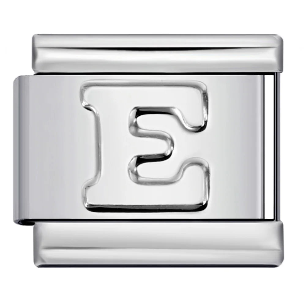 Silver Color 26 English Letter 533