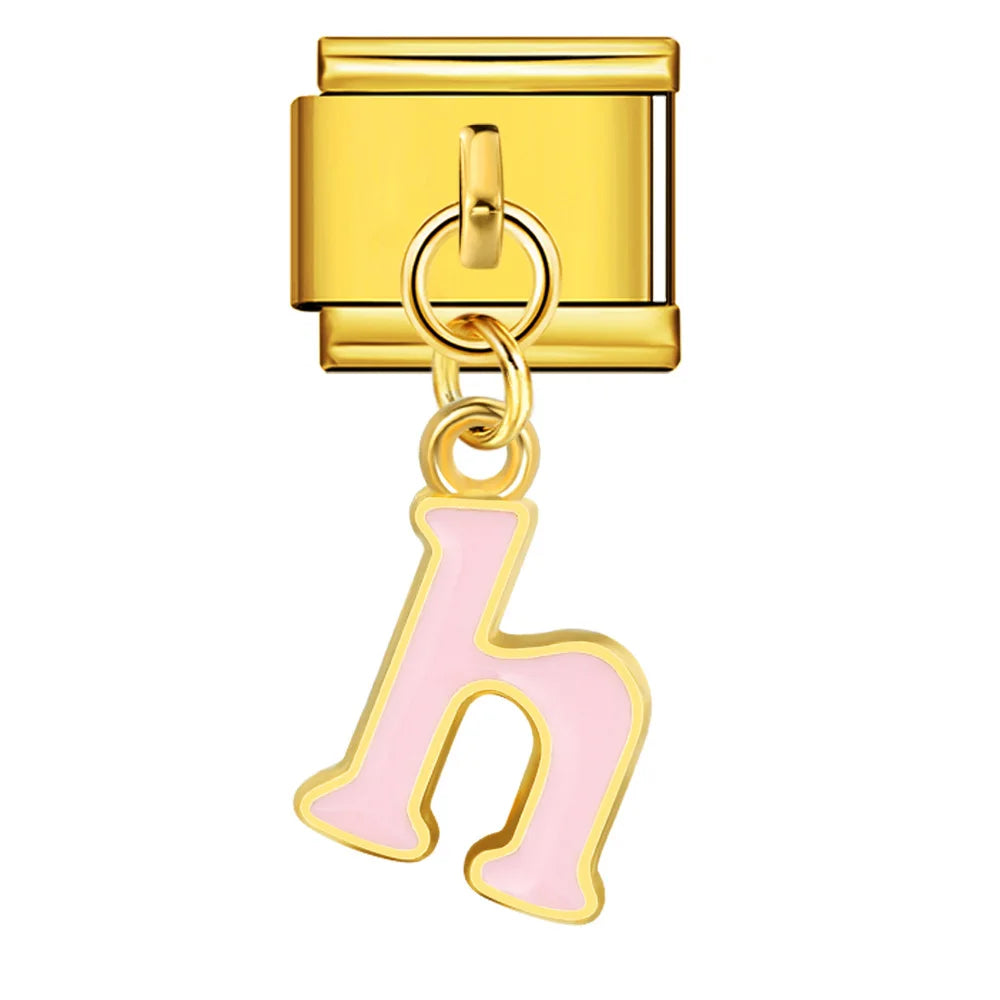 Gold Color 26 English Letter 461
