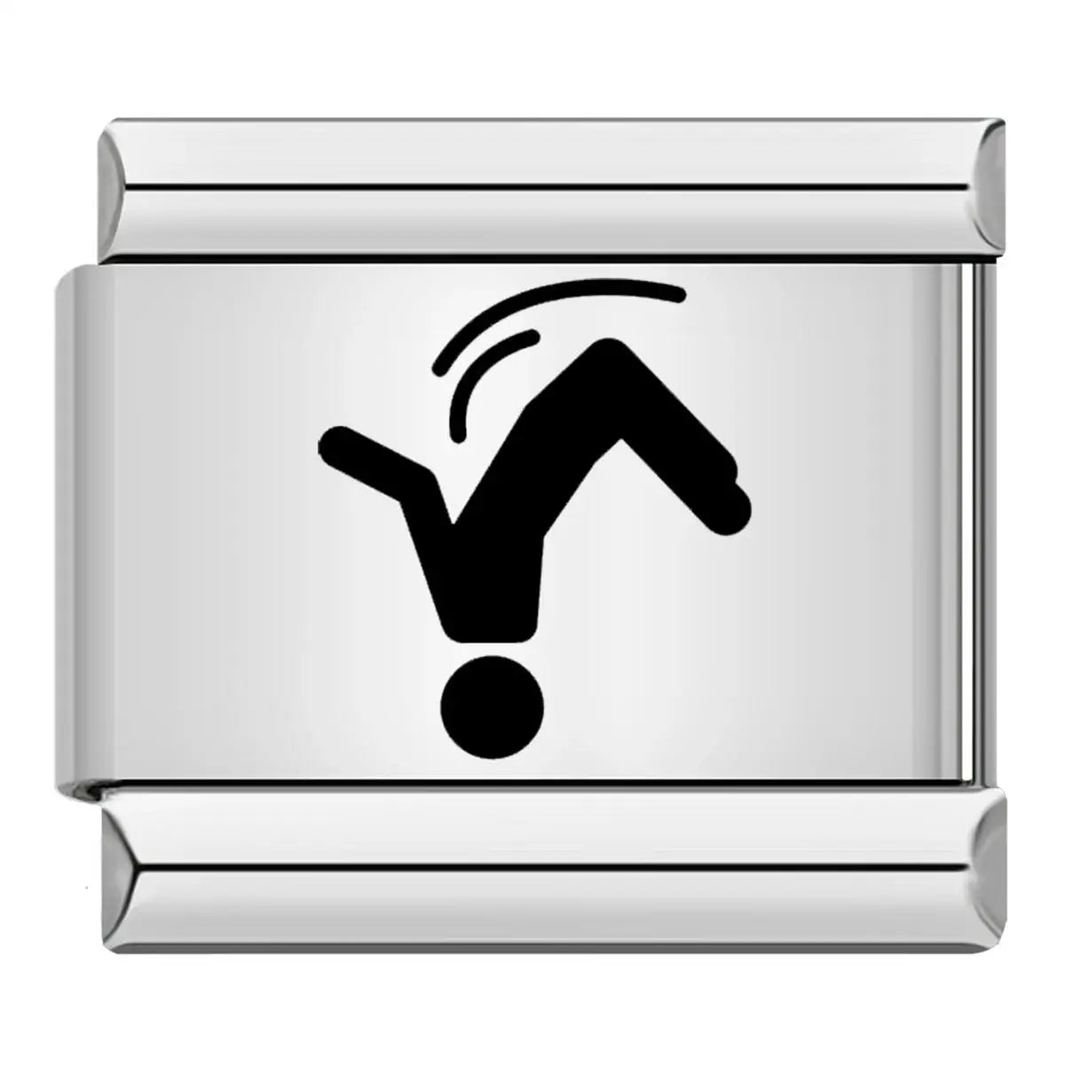 Laser Italian Charm Links 114