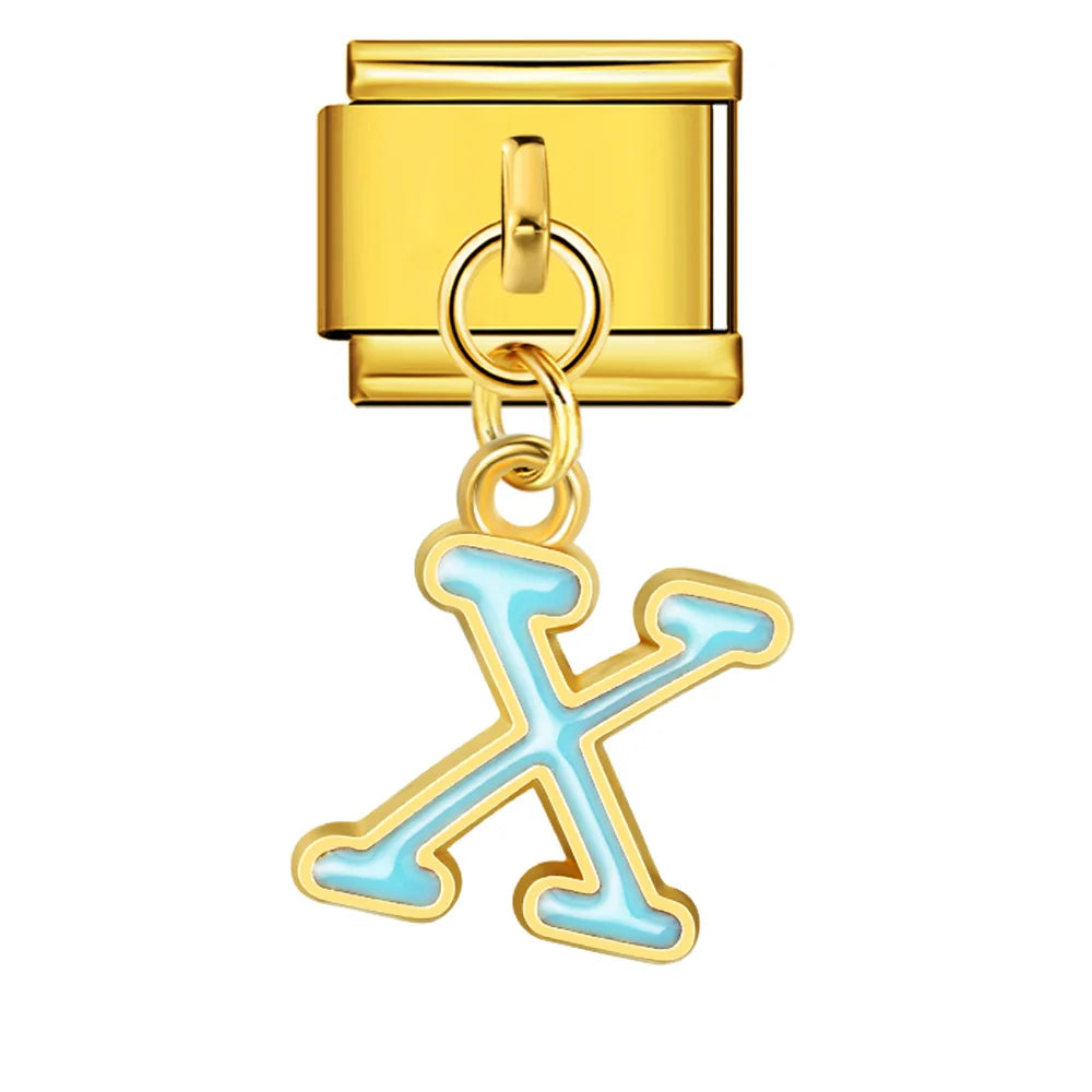 Gold Color 26 English Letter 461