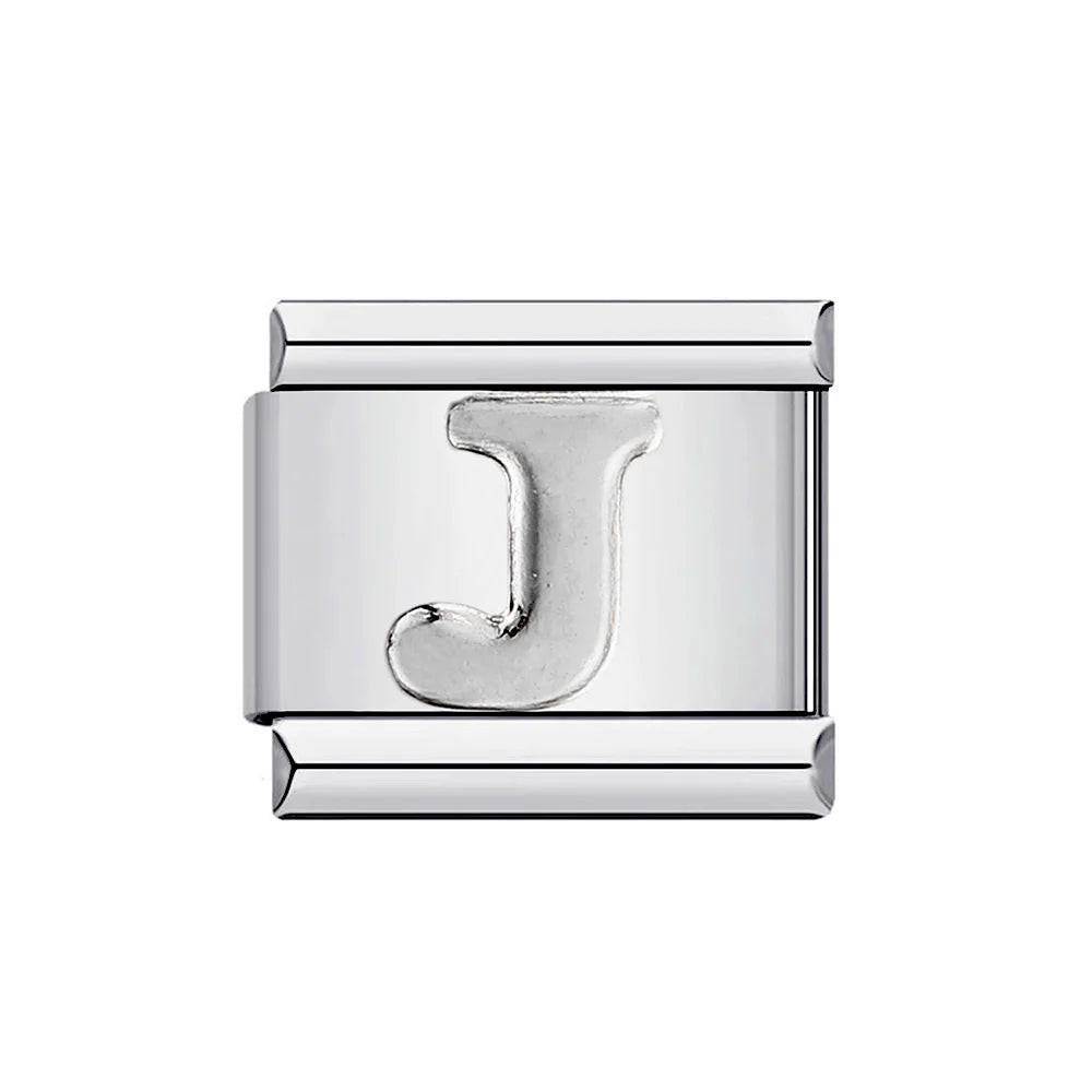 Silver Color 26 English Letter 071