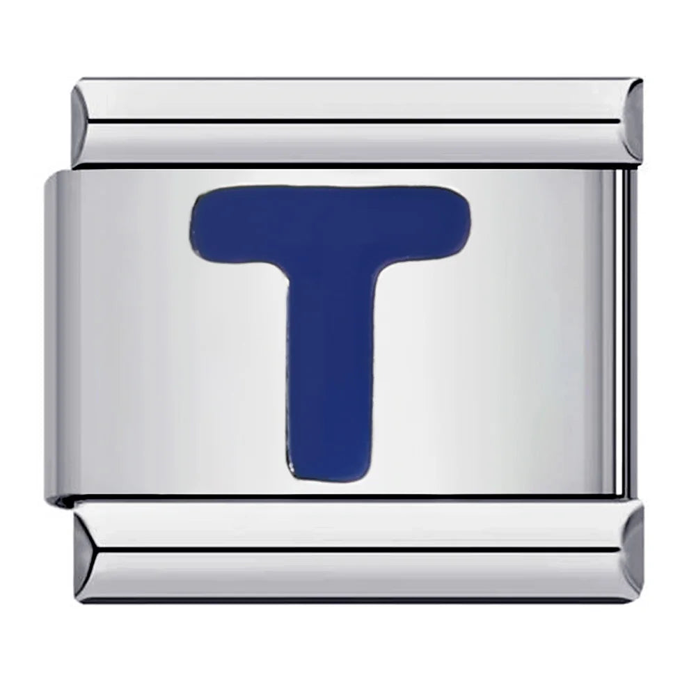 Blue Color 26 English Letters 021