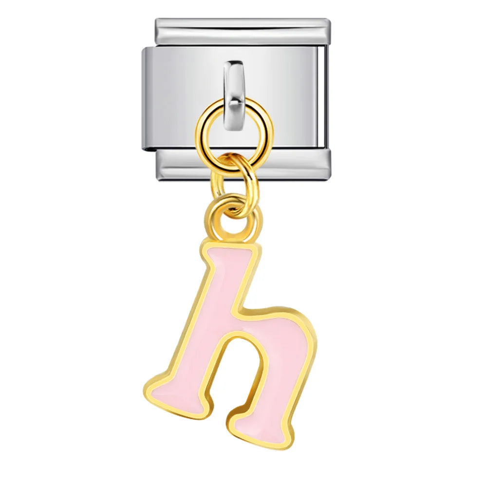 Silver Color 26 English Letter 462