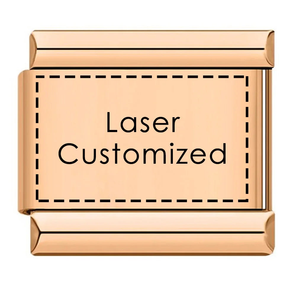 Laser Customization Italian Charm 514