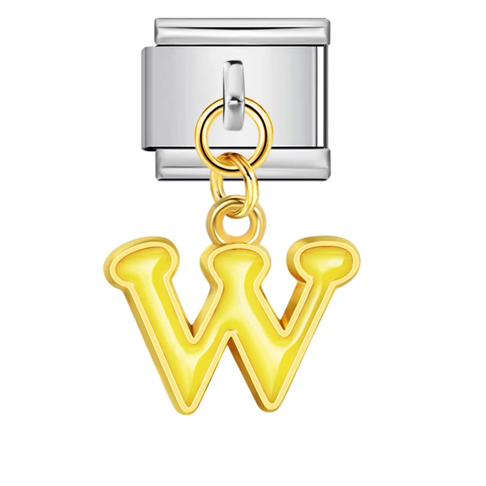 Silver Color 26 English Letter 462