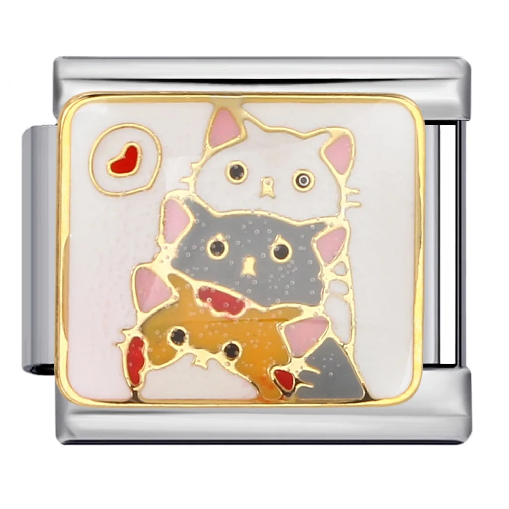 Animal Italian Charm Links 256