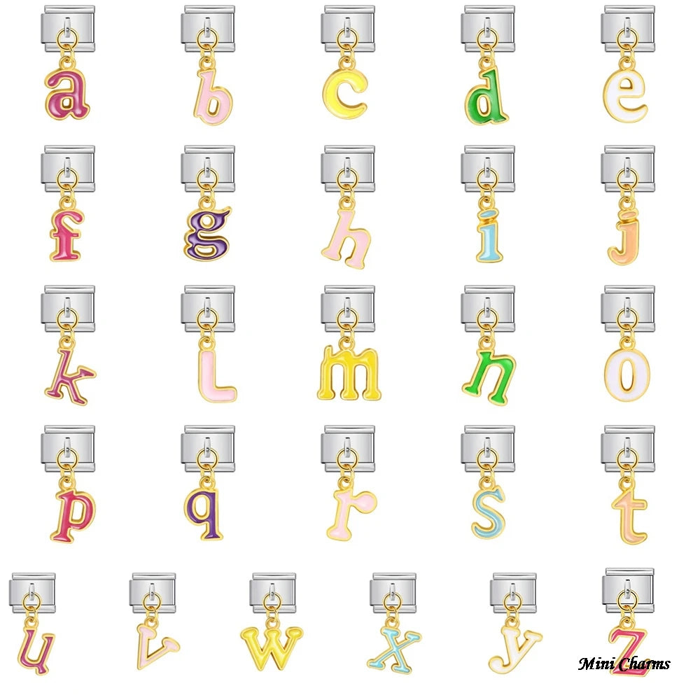 Silver Color 26 English Letter 462