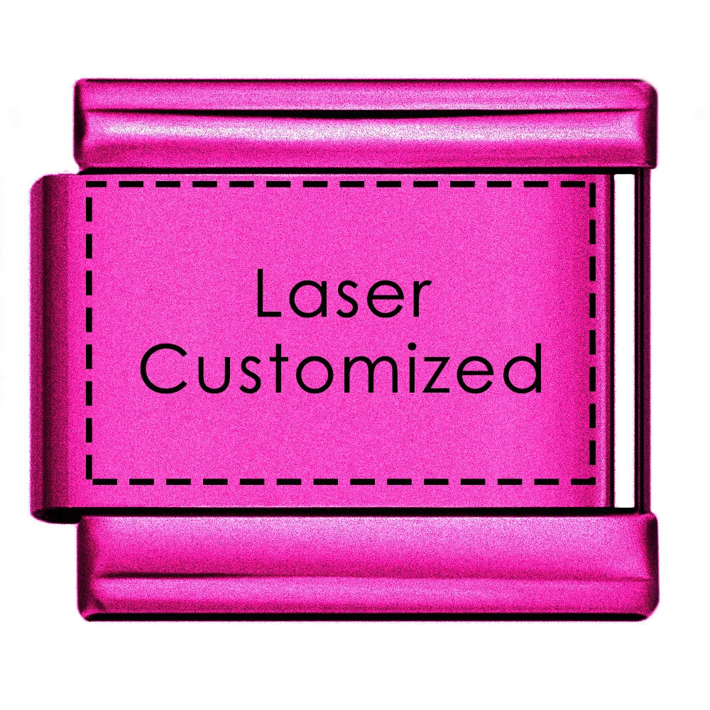Laser Customization Italian Charm 514