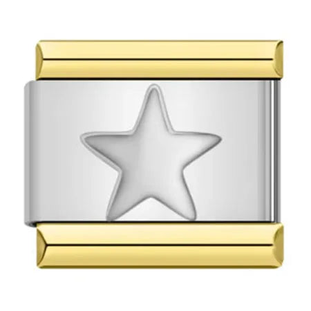 Star Italian Charm Link 312