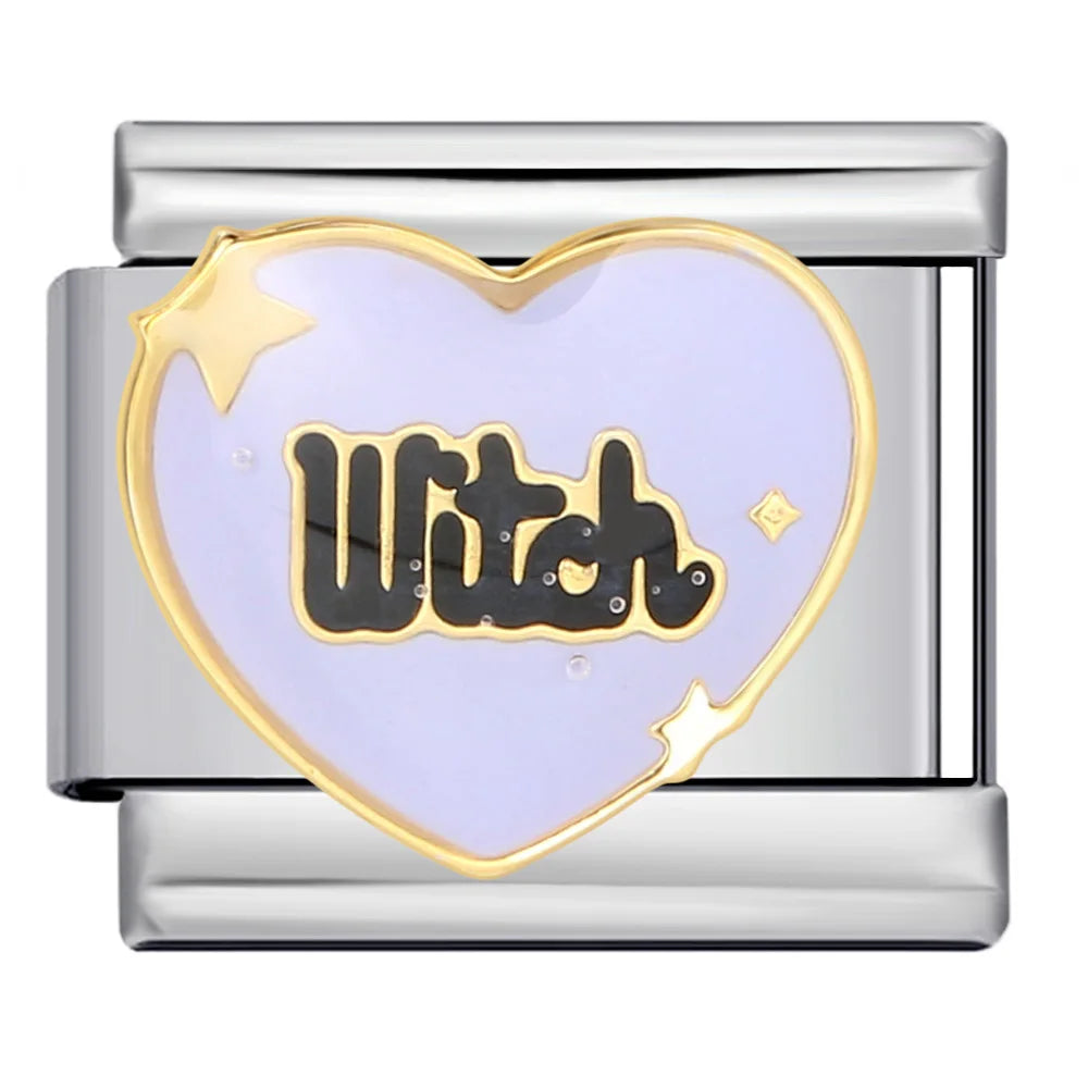 Heart Italian Charm Link 258