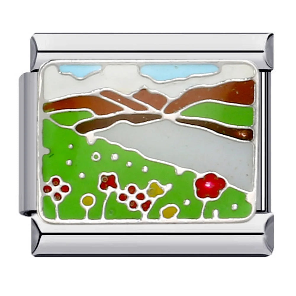 Italian Charm Links 124