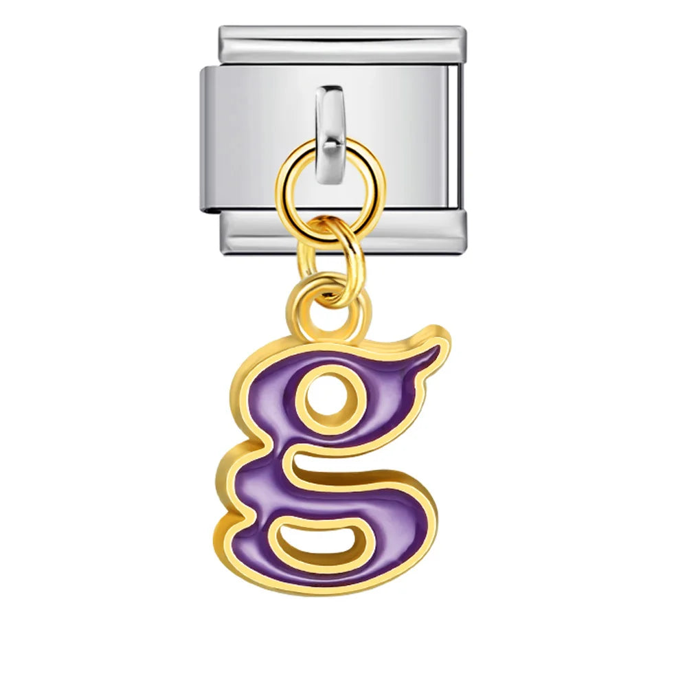 Silver Color 26 English Letter 462