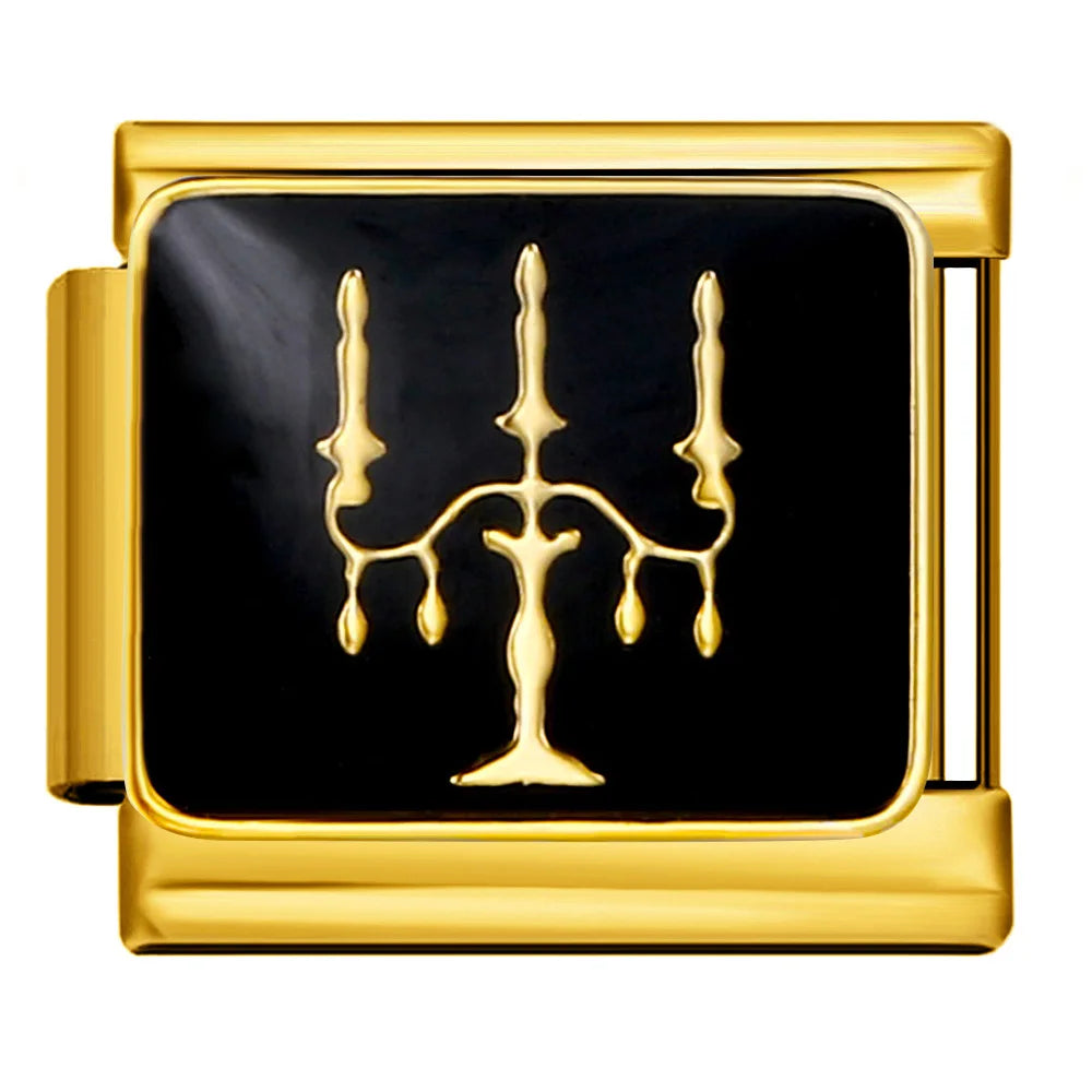 Gold Color Italian Charm 478