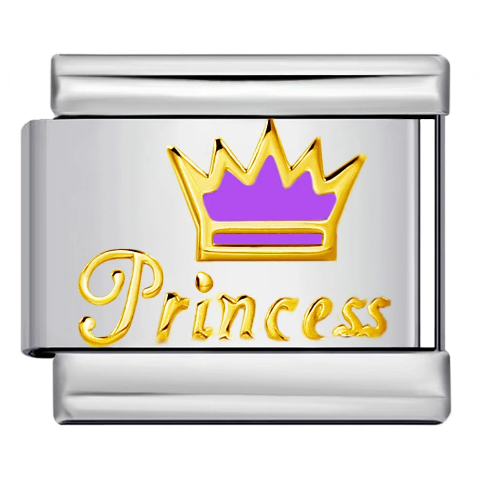 Princess Crown Italian Charm 311