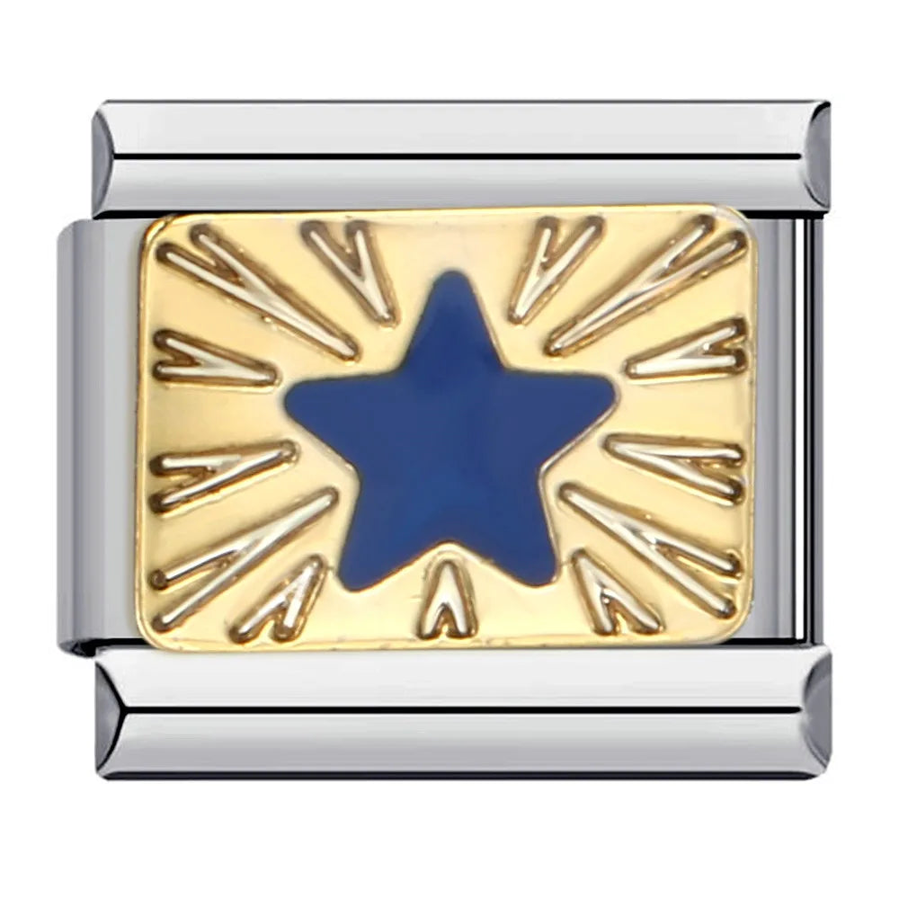 Star Moon Sun Italian Charm 172
