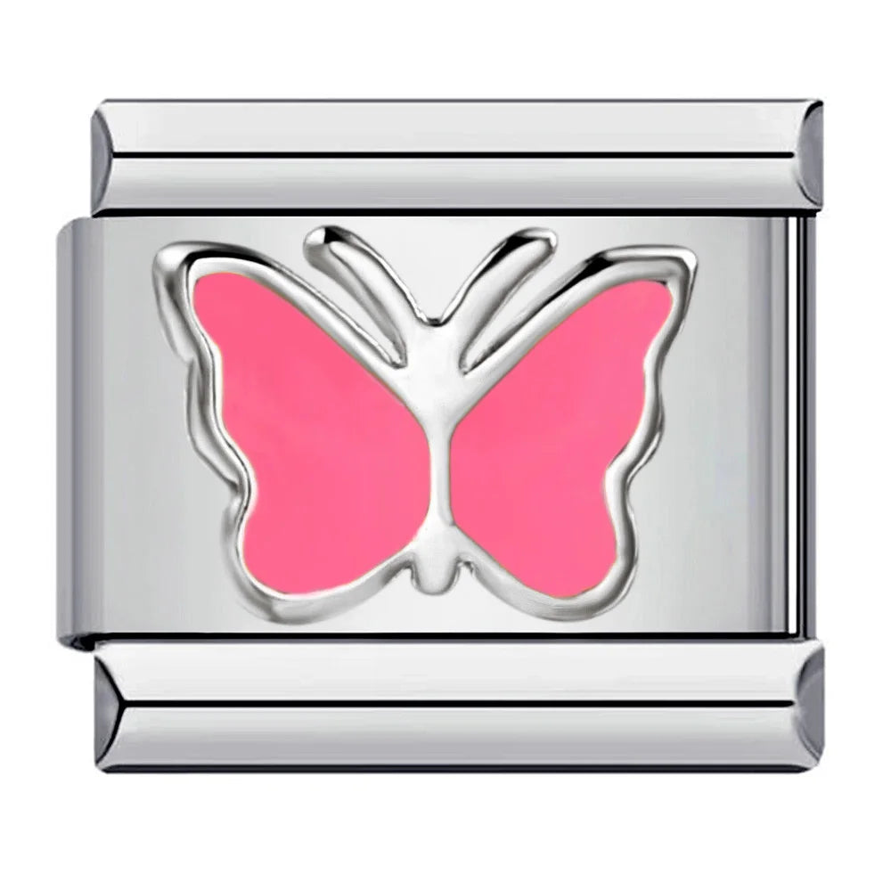 Butterfly Italian Charm Link 479