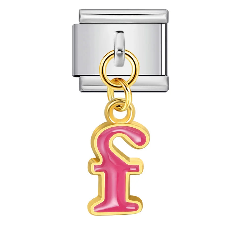 Silver Color 26 English Letter 462