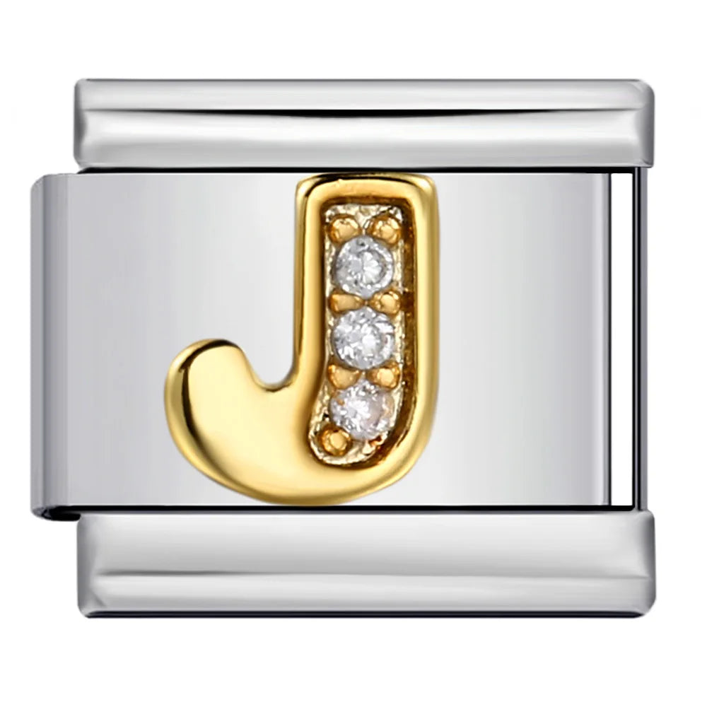 Gold Color 26 English Letter 207