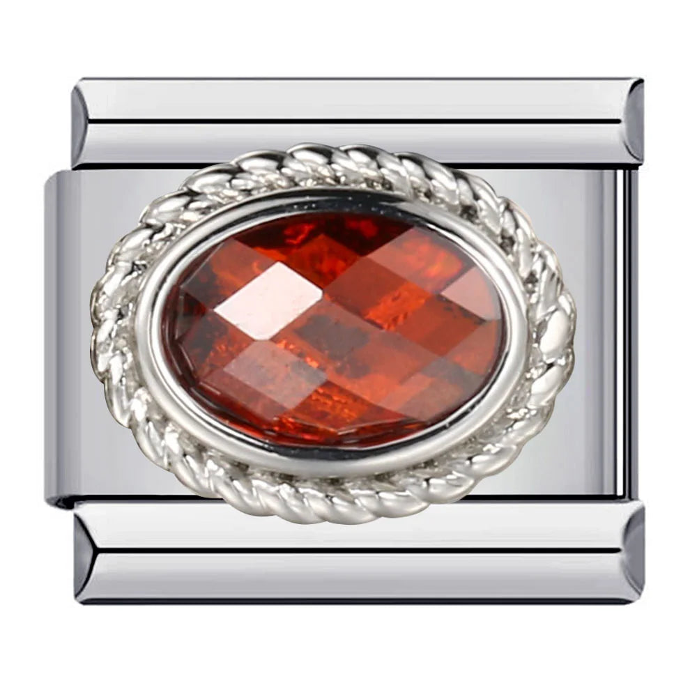 Pink Italian Charm Link 401