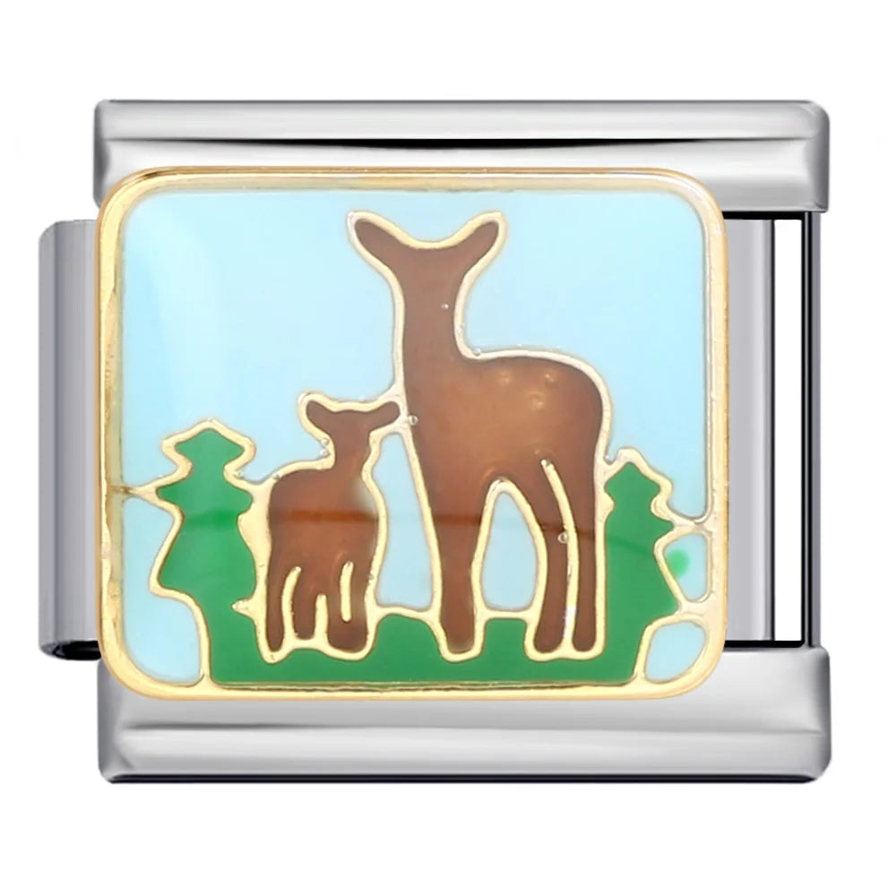 Animal Italian Charm Links 256