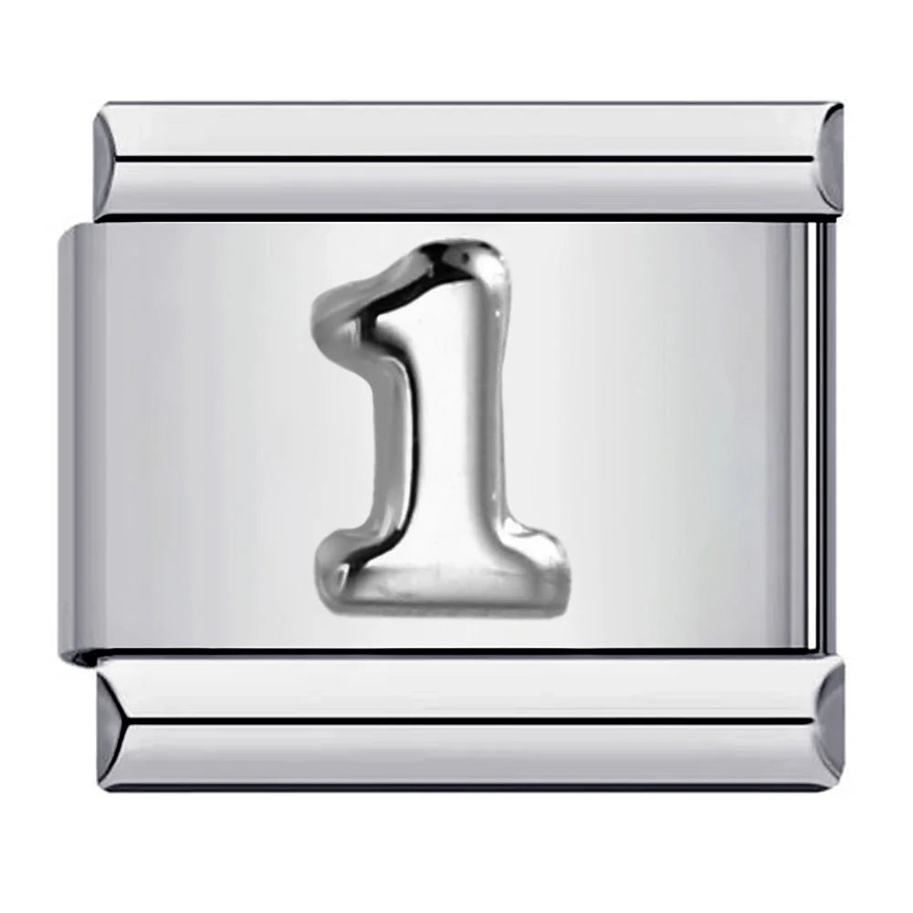 0-9 Number Italian Charm 253