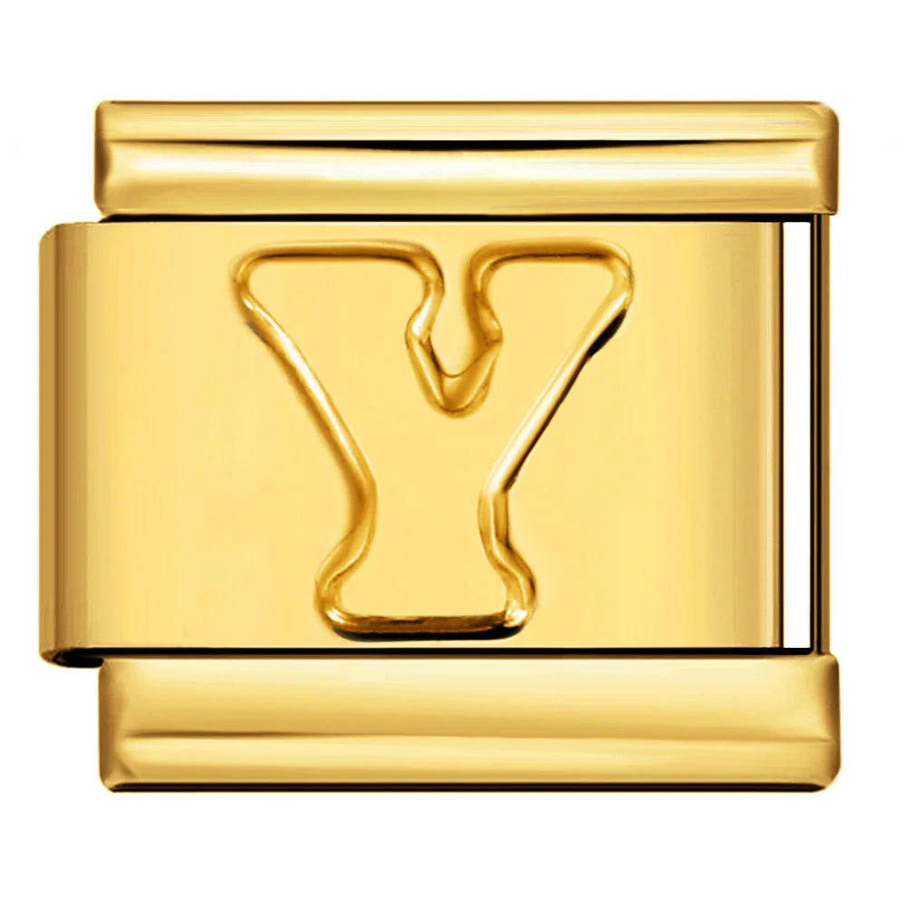 Gold Color 26 English Letter 531