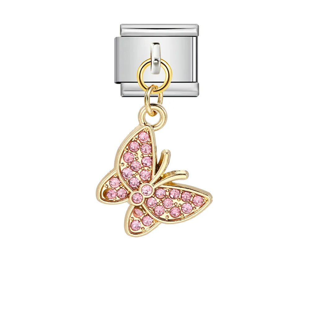 Butterfly Pendant Italian Charm 542