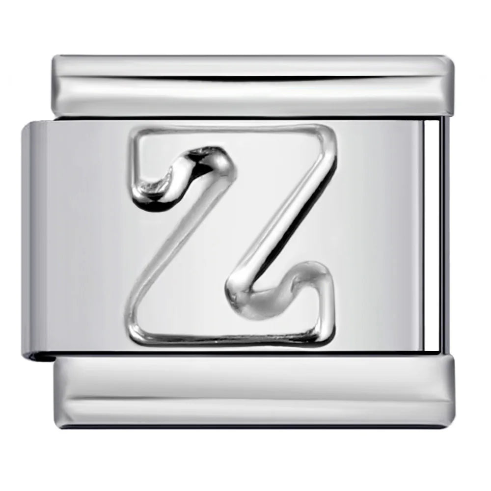 Silver Color 26 English Letter 533