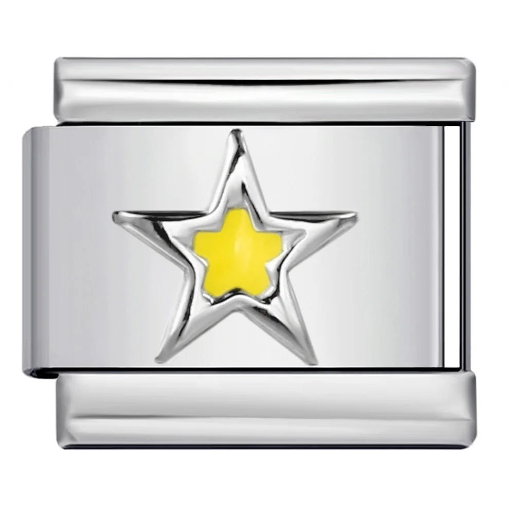 Star Italian Charm Link 312