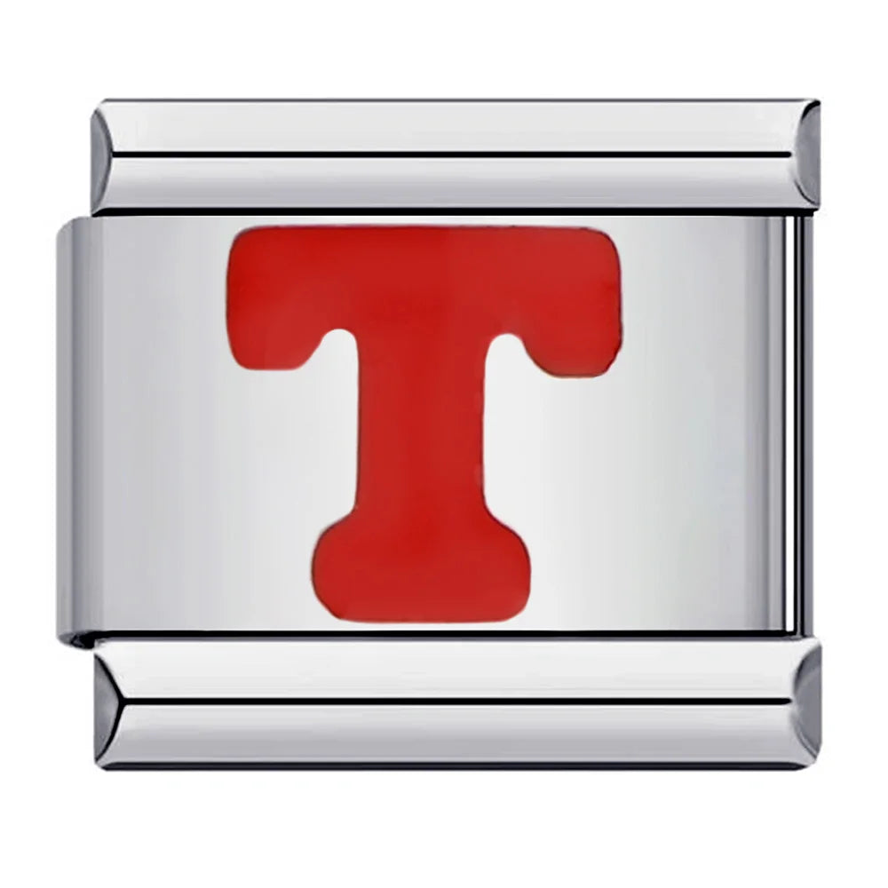 Red Color 26 English Letters 016