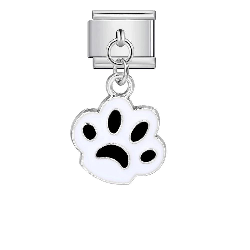 Paw Print Italian Charm 579