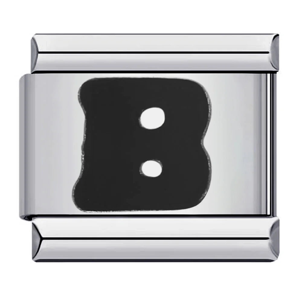 Black Color 26 English Letter 001