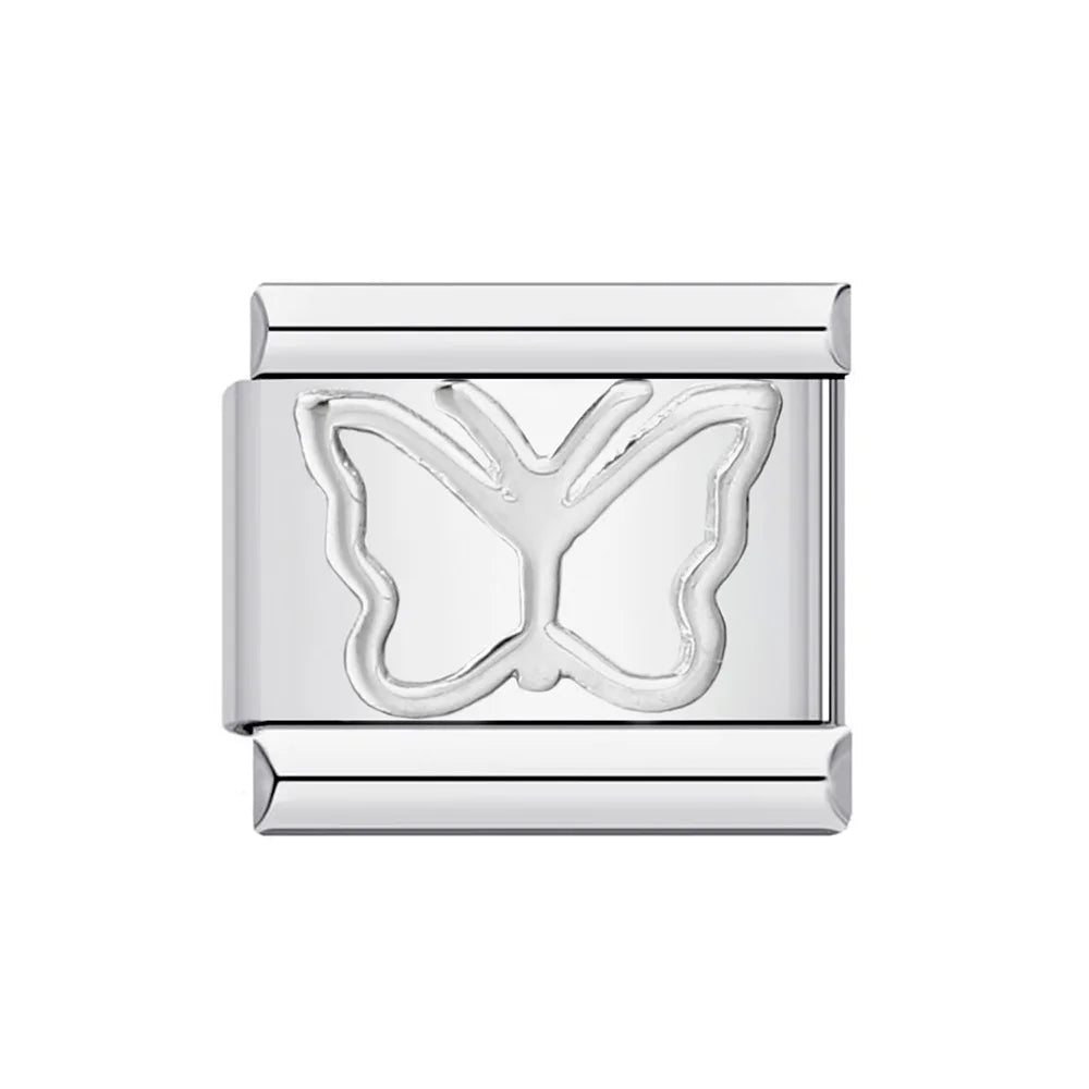 Butterfly Italian Charm Link 177