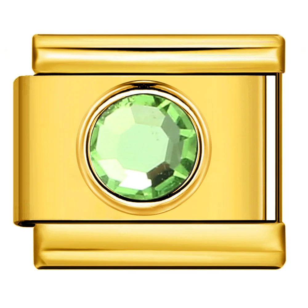 Birthday Stone Italian Charm 471