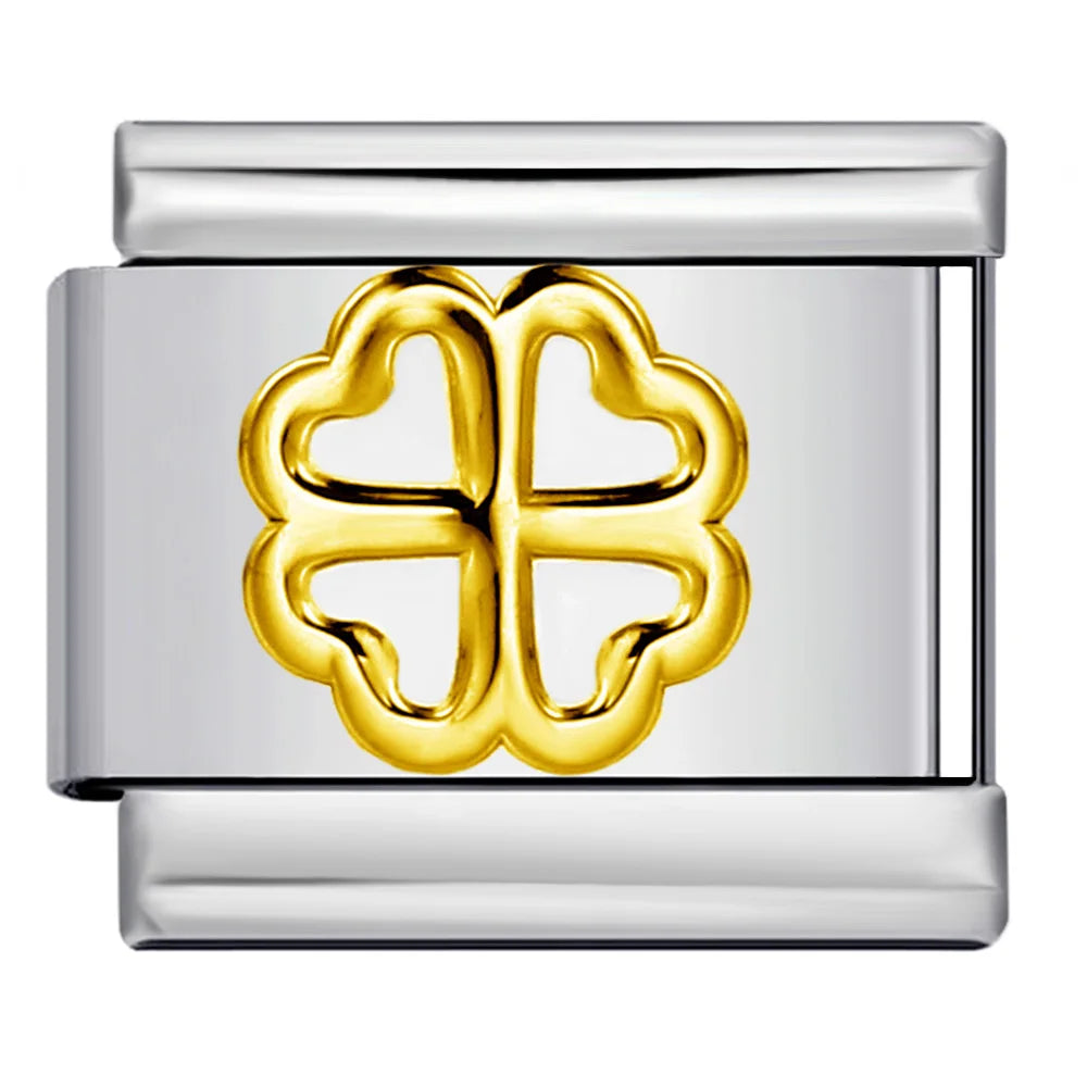 Clover Italian Charm Link 310