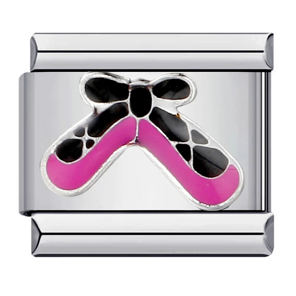Purple Italian Charm Link 170