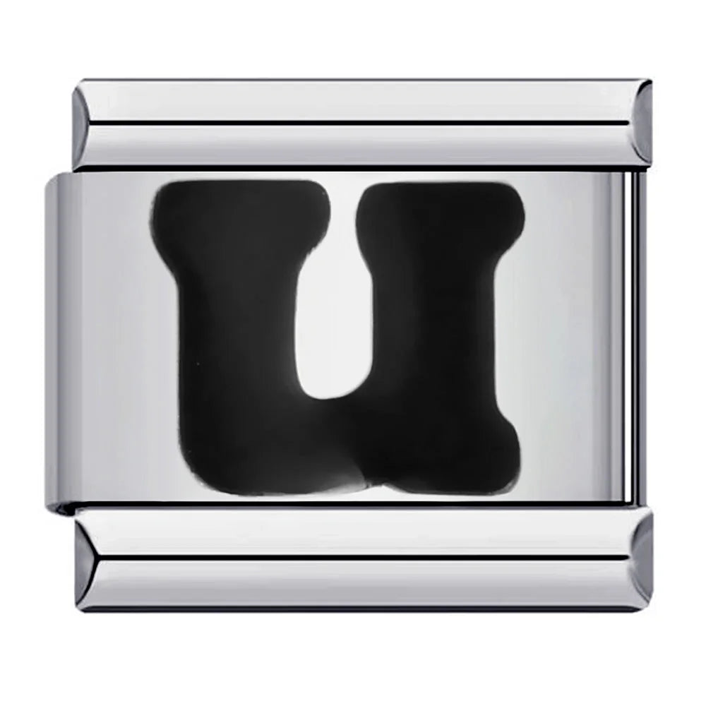 Black Color 26 English Letter 001