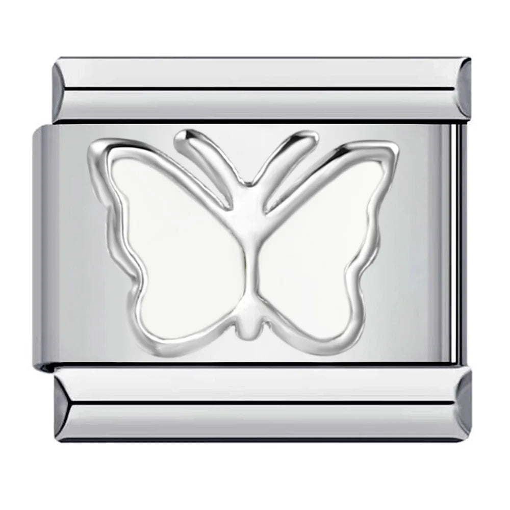 Butterfly Italian Charm Link 177