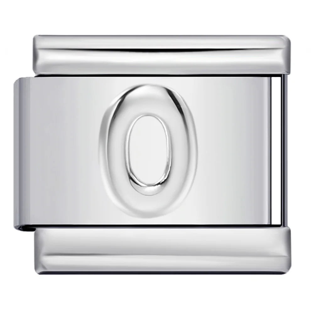 Silver Color 26 English Letters 134
