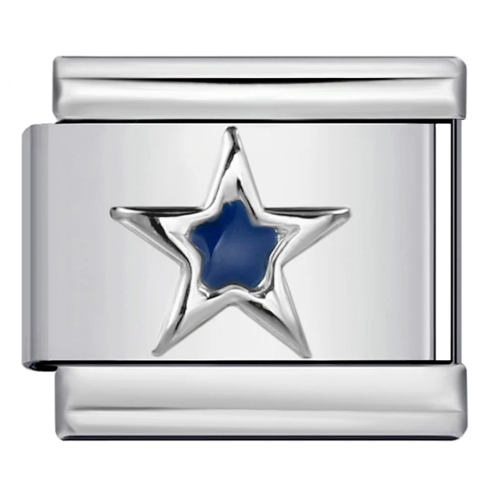 Star Moon Sun Italian Charm 172