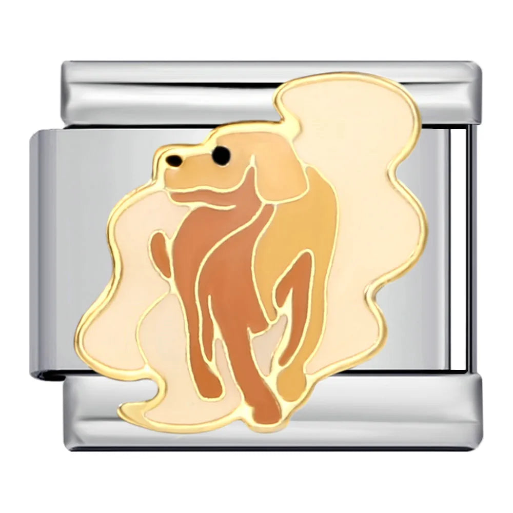 Animal Italian Charm Link 244