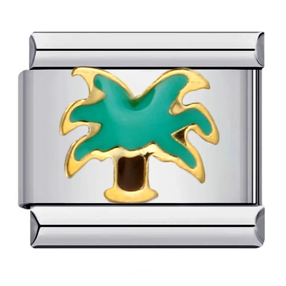 Beach Italian Charm Links 155