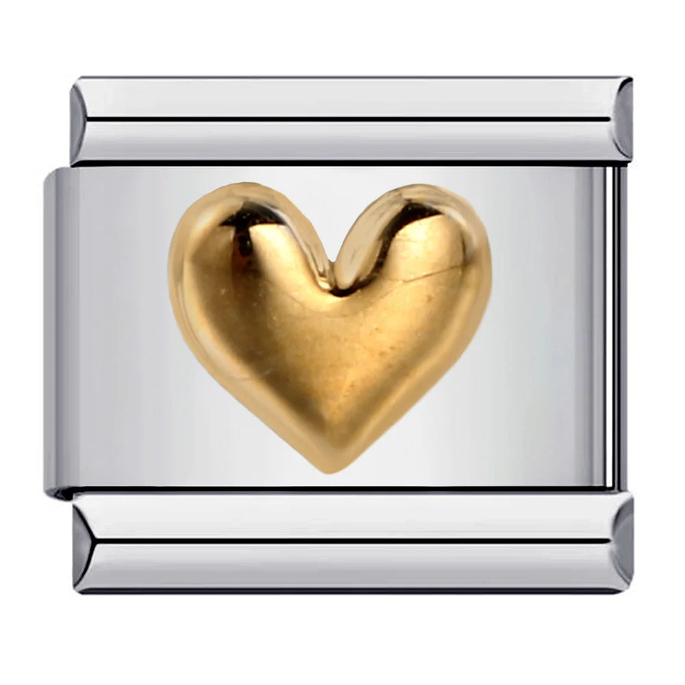 Heart Italian Charm Link 331