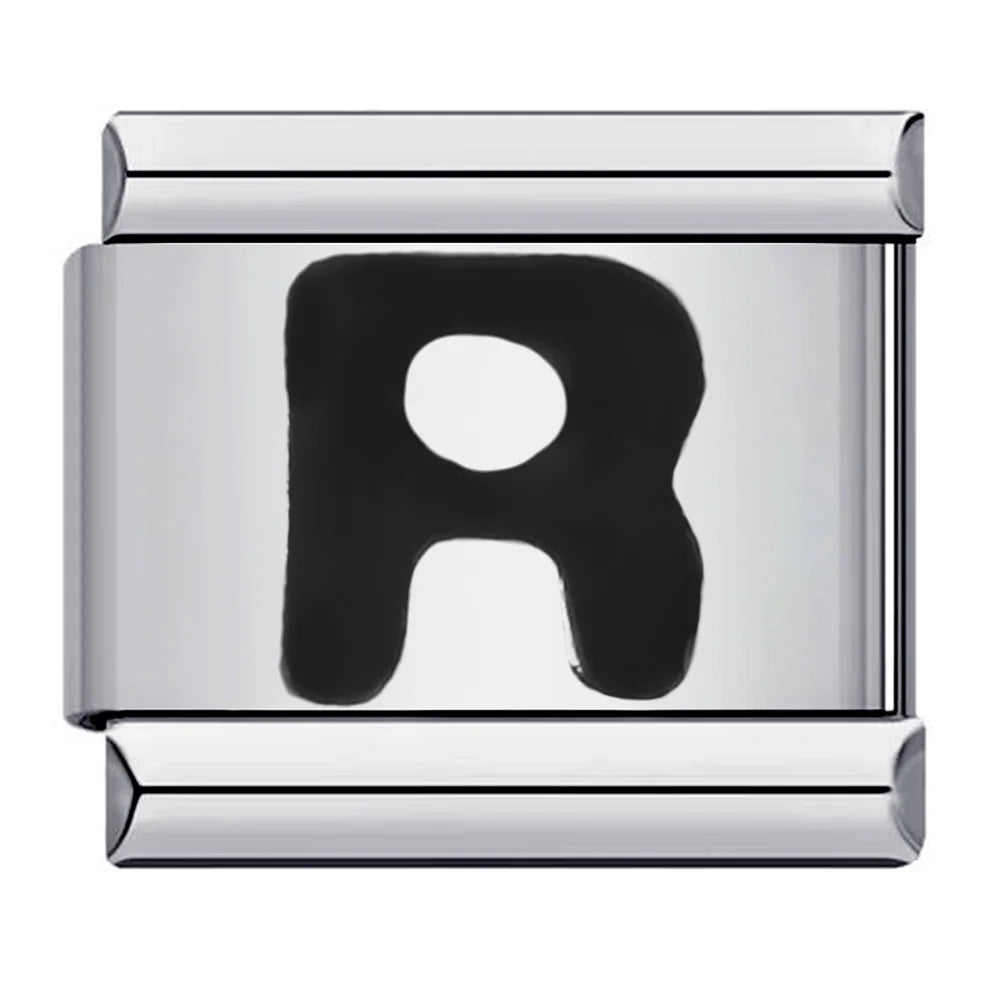 Black Color 26 English Letter 498