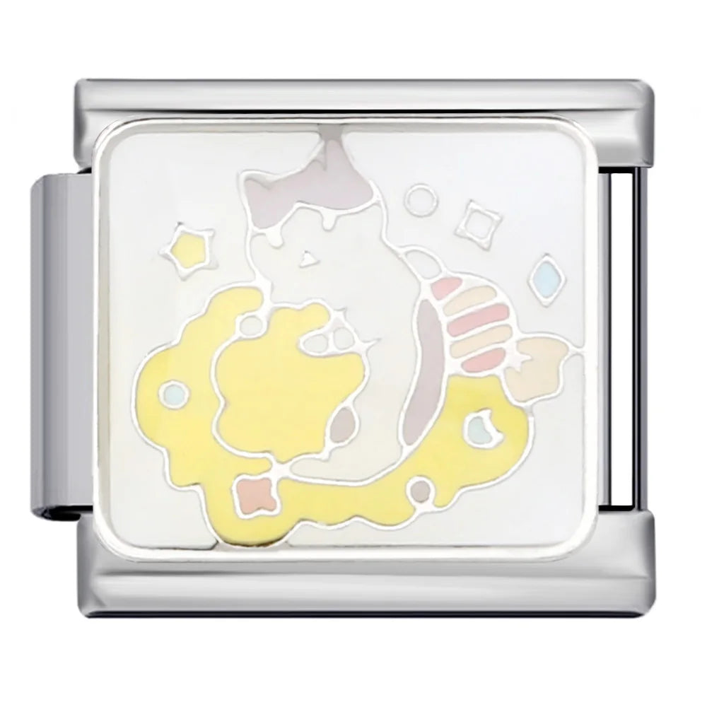 Cat Italian Charm Link 304