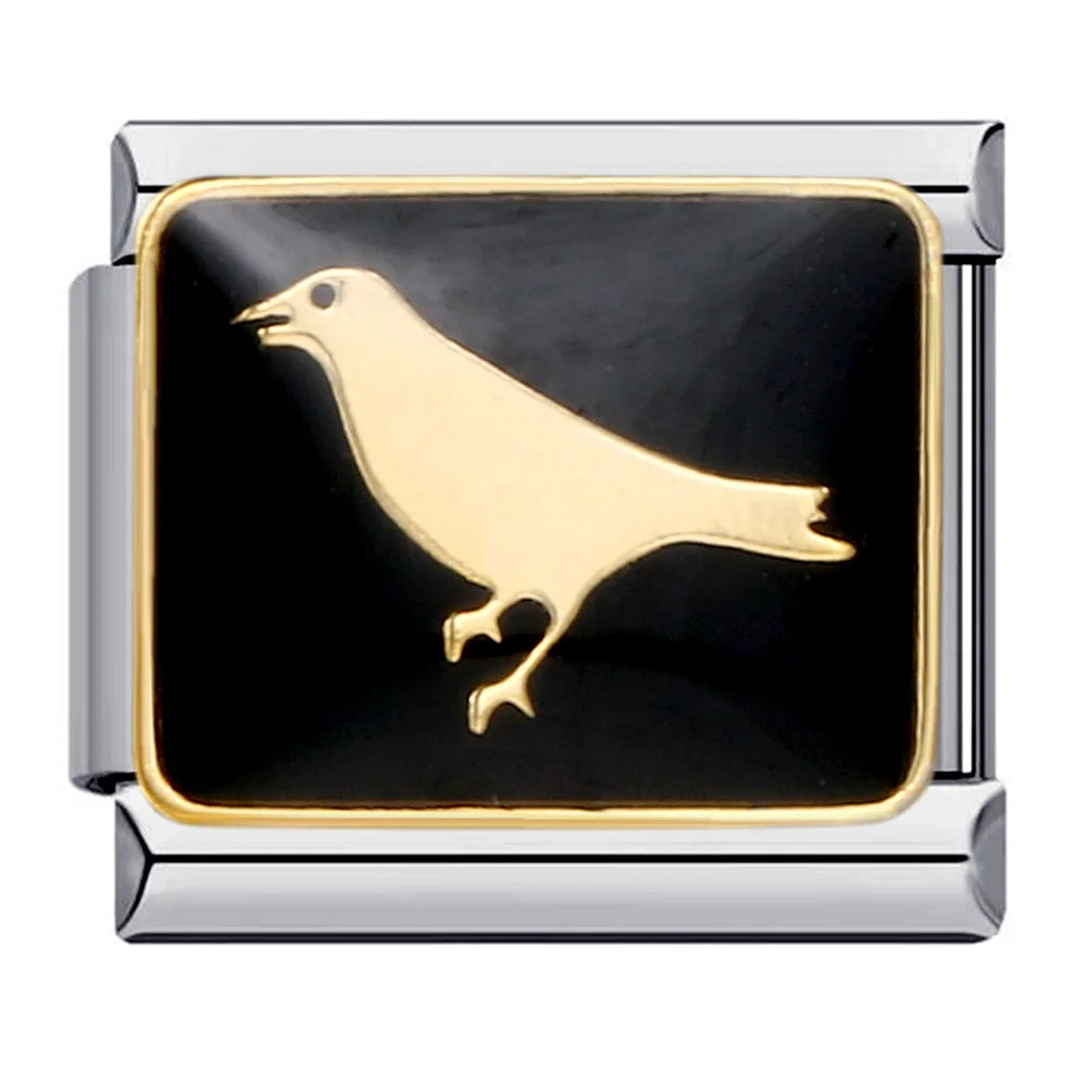 Bird Italian Charm Link 307