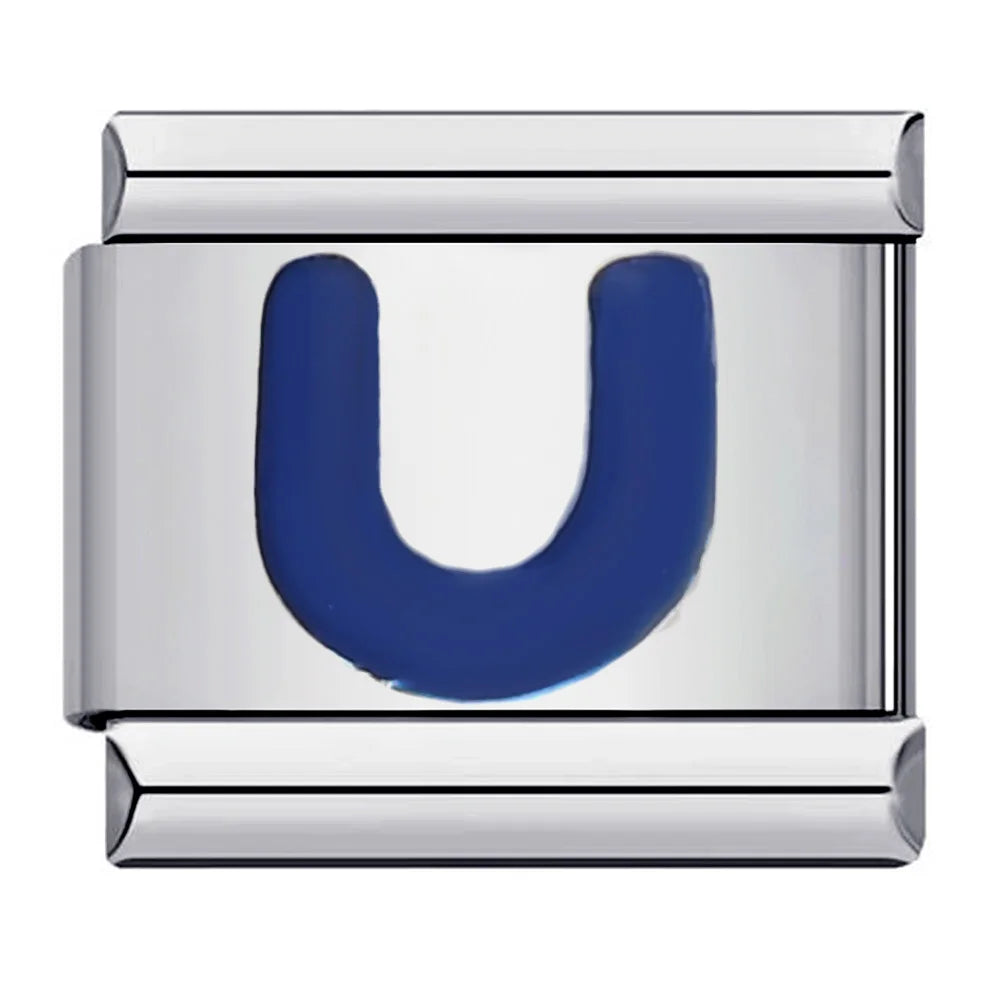 Blue Color 26 English Letters 021