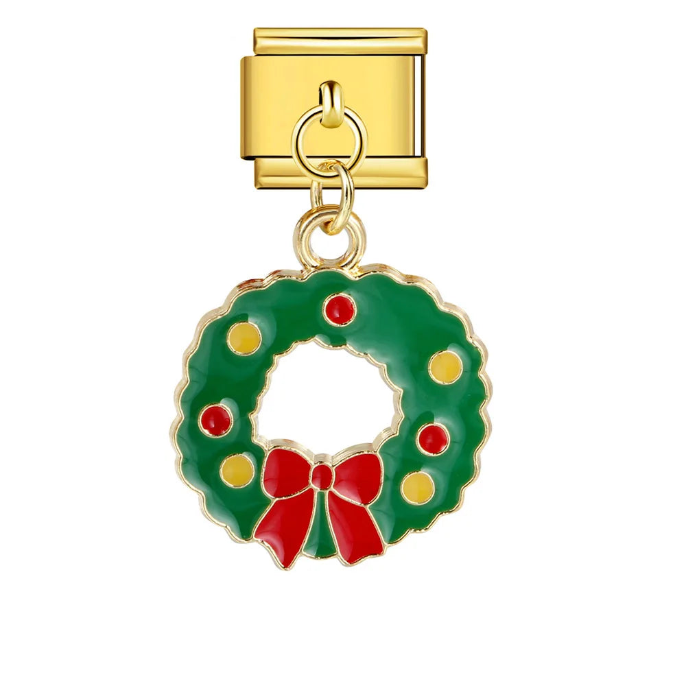 Christmas Italian Charm Links 217